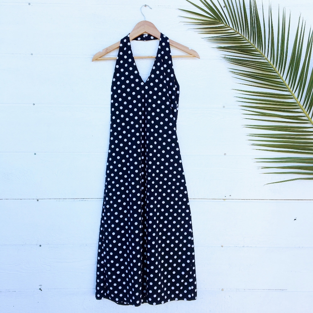 💌 Ralph Lauren Vintage Polka Dot Dress